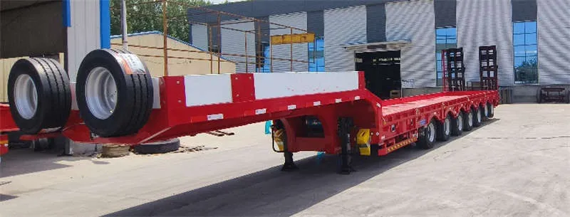 Semi-trailer For Low-floor Transport