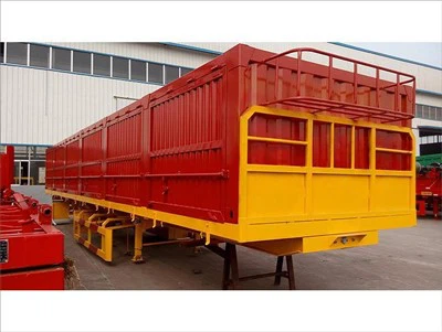 Semirreboque basculante lateral